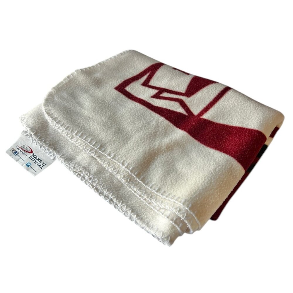 Arizona Cardinals NFL Fleece Throw Blanket Red White Soft Plush 64 X53 Northwest